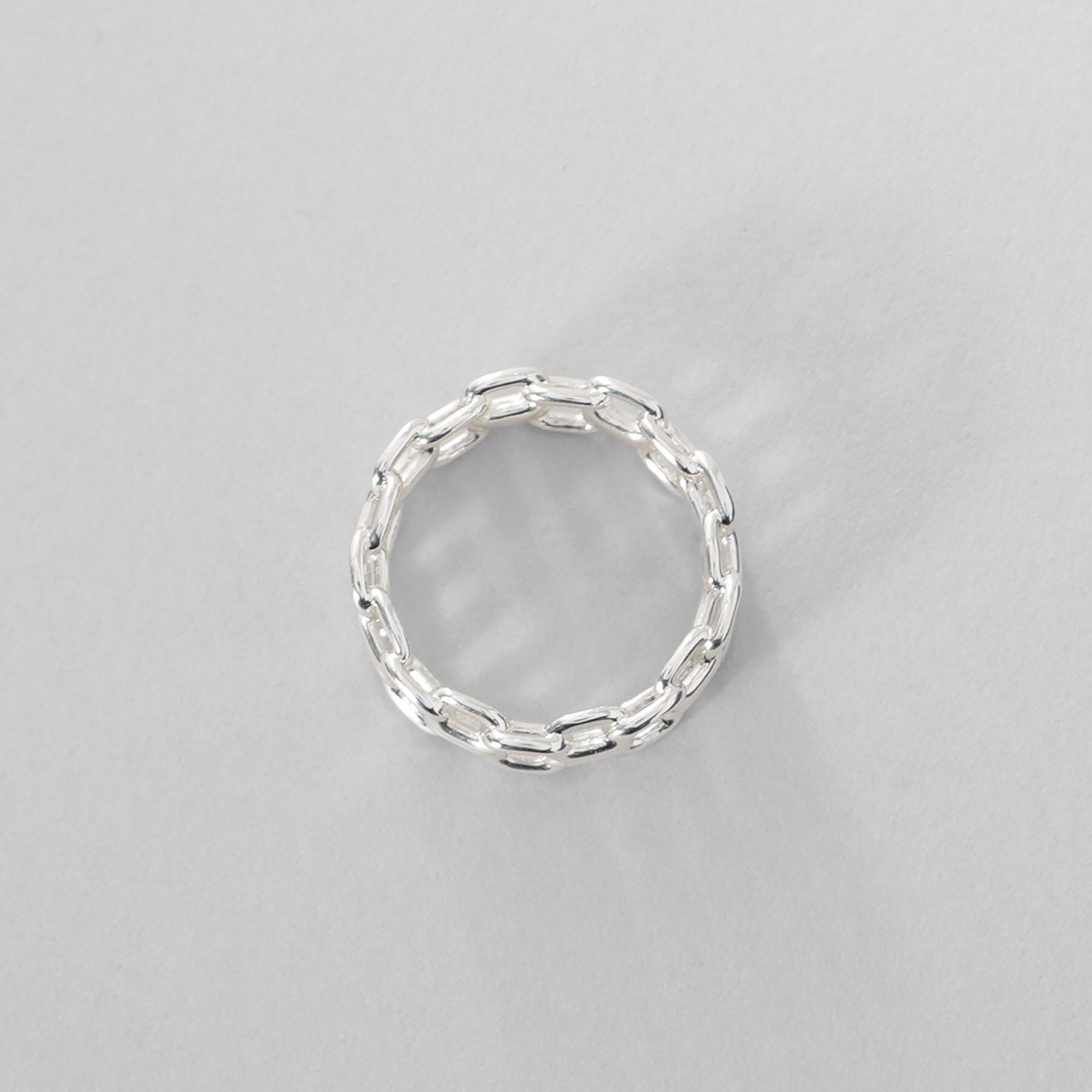 COCOSHNIK ONKITSCH「シルバー ビスマルクチェーンモチーフリング」|リング|