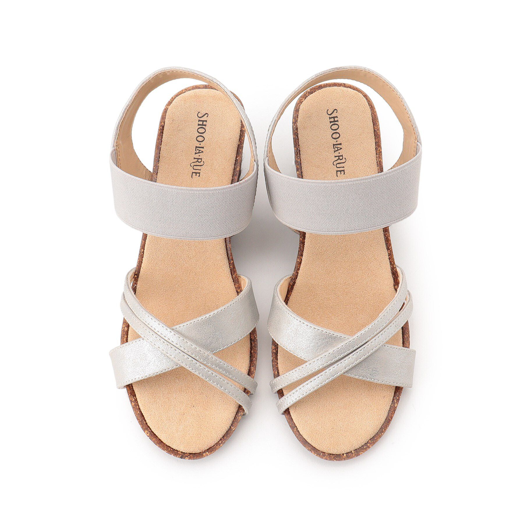 SHOO･LA･RUE「◆【累計31万足/シューダル】片手ではける ラウンドクロスサンダル」|サンダル|