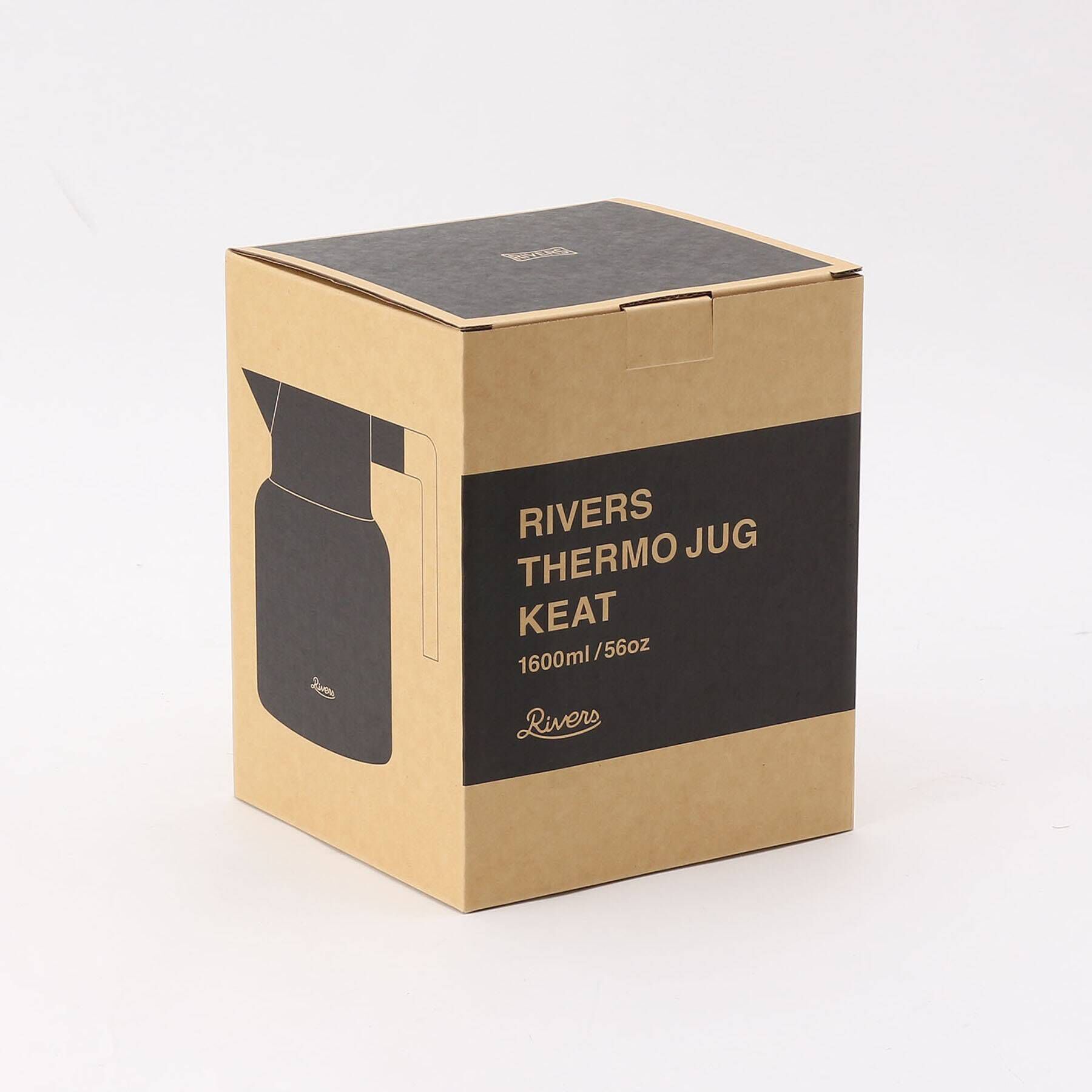 212 KITCHEN STORE「サーモジャグ キート 1600 ブラック ＜RIVERS リバース＞」|食器・キッチングッズ|