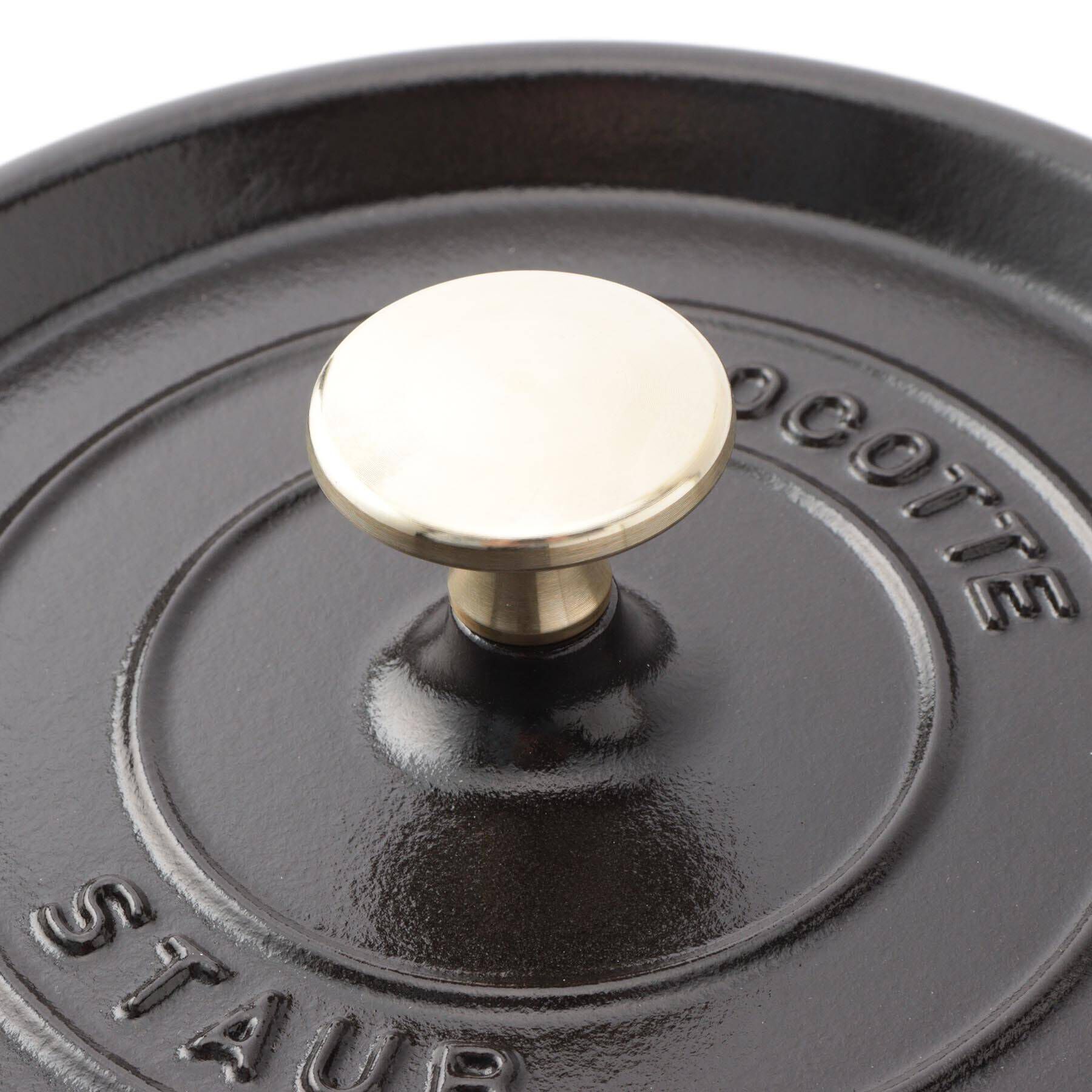 212 KITCHEN STORE「グランドココット ラウンド 20cm BK ＜STAUB ストウブ＞」|食器・キッチングッズ|