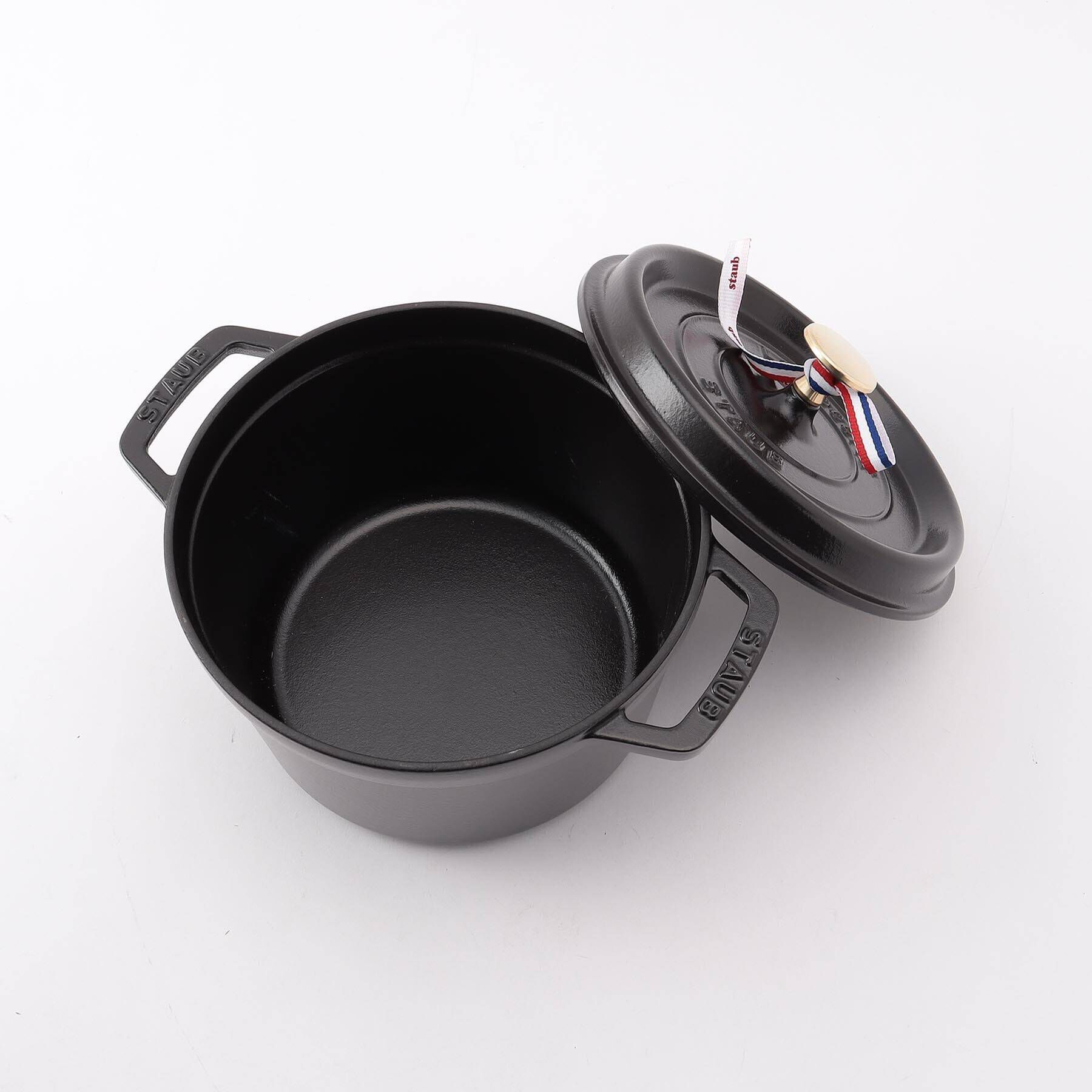 212 KITCHEN STORE「グランドココット ラウンド 20cm BK ＜STAUB ストウブ＞」|食器・キッチングッズ|