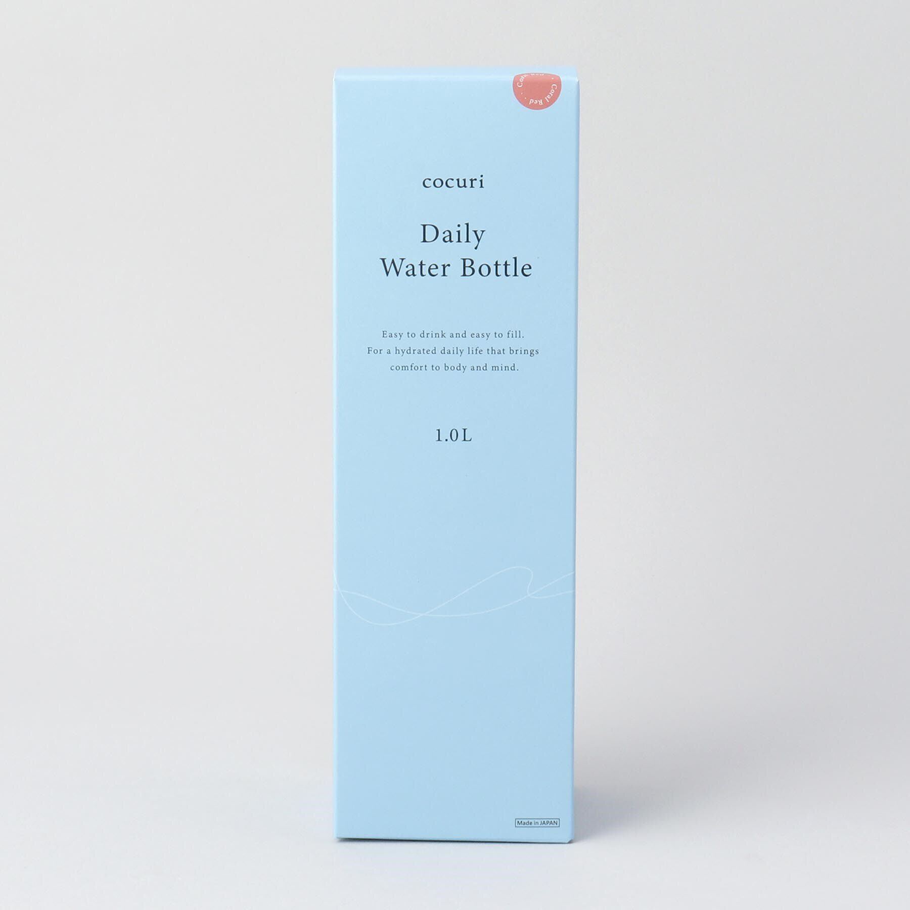 212 KITCHEN STORE「Daily ウォーターボトル 1L RD＜marna マーナ＞」|食器・キッチングッズ|