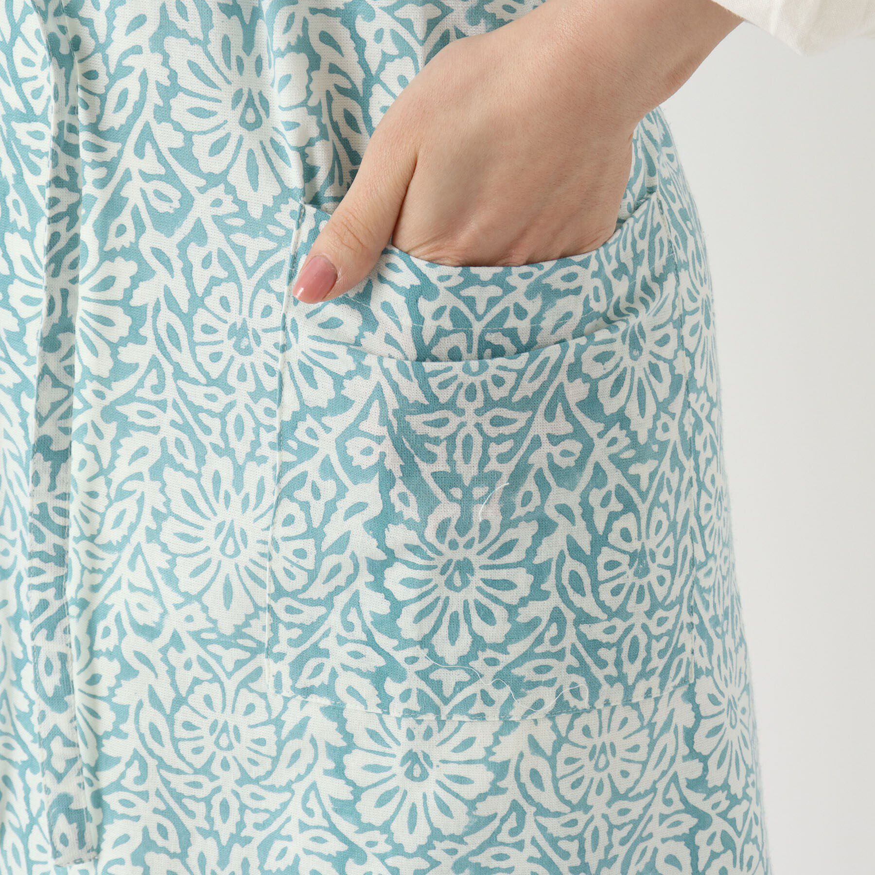 212 KITCHEN STORE「リディブロックプリントエプロン」|食器・キッチングッズ|