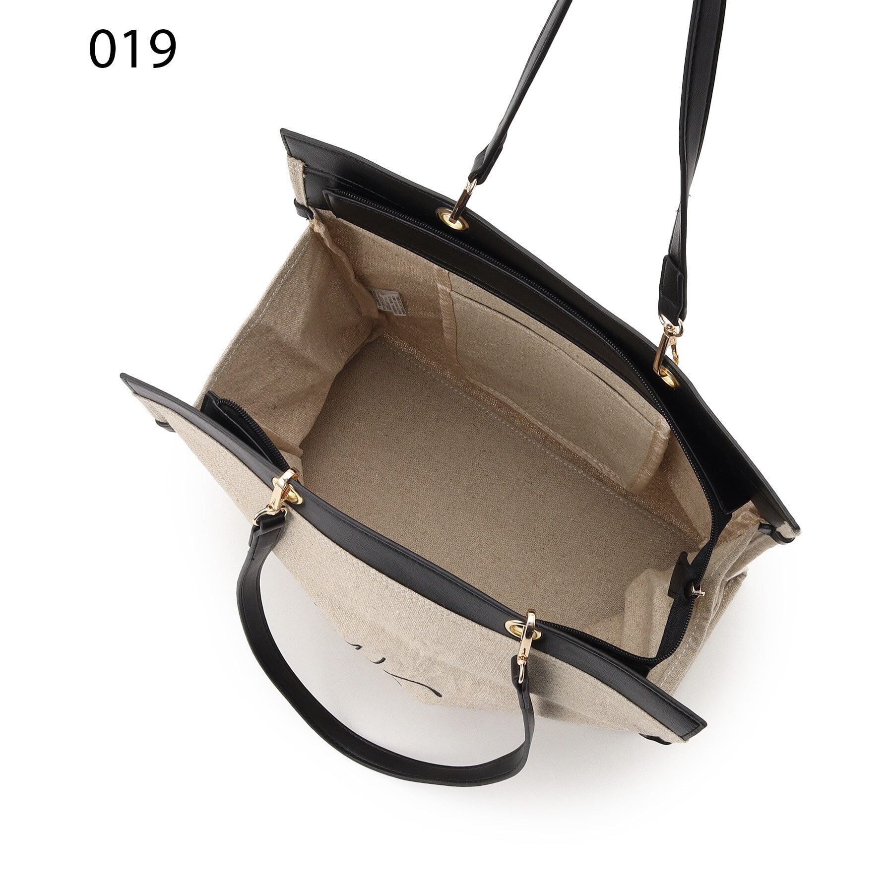 Ober Tashe「トートバッグ リネン イニシャルトート」|トートバッグ|