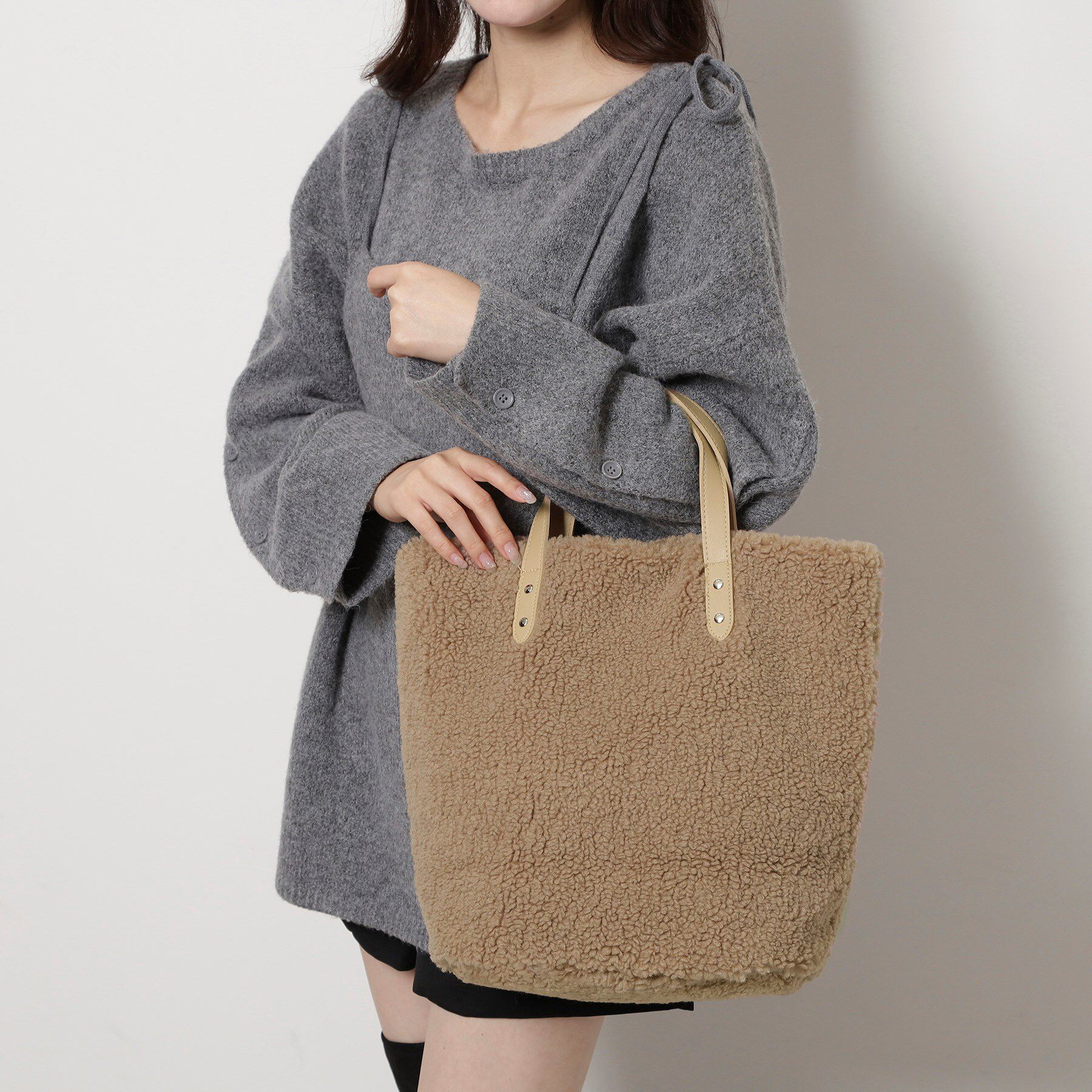 Ober Tashe「ボアトート」|トートバッグ|