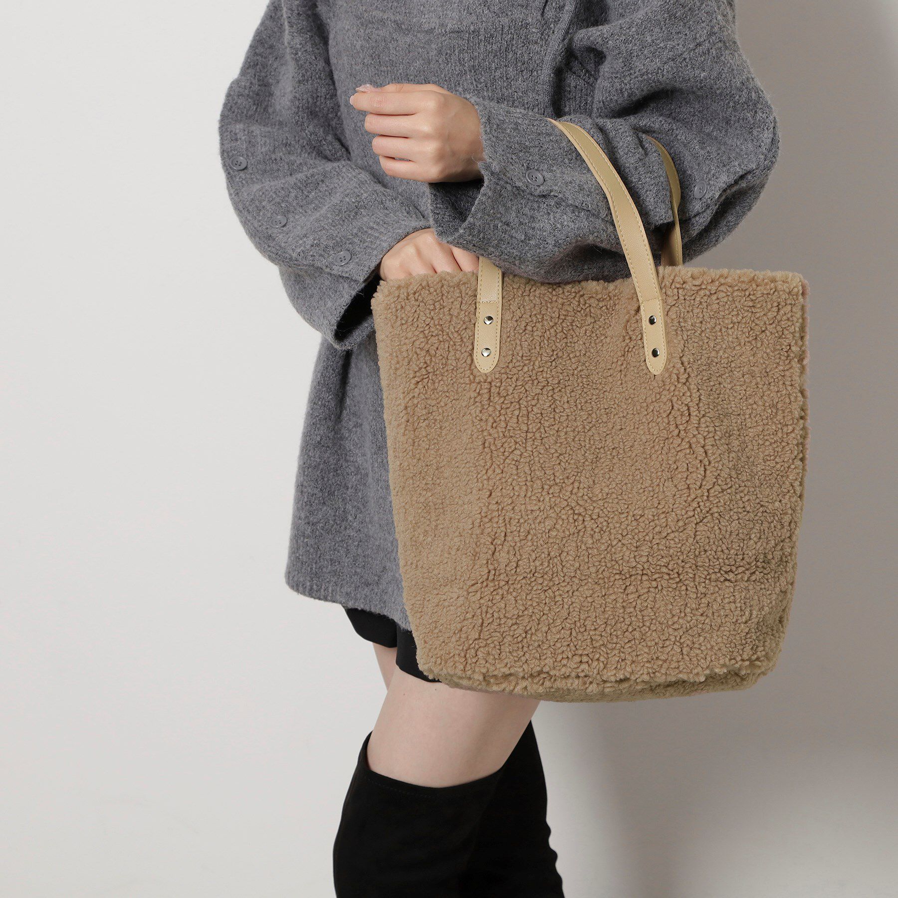 Ober Tashe「ボアトート」|トートバッグ|