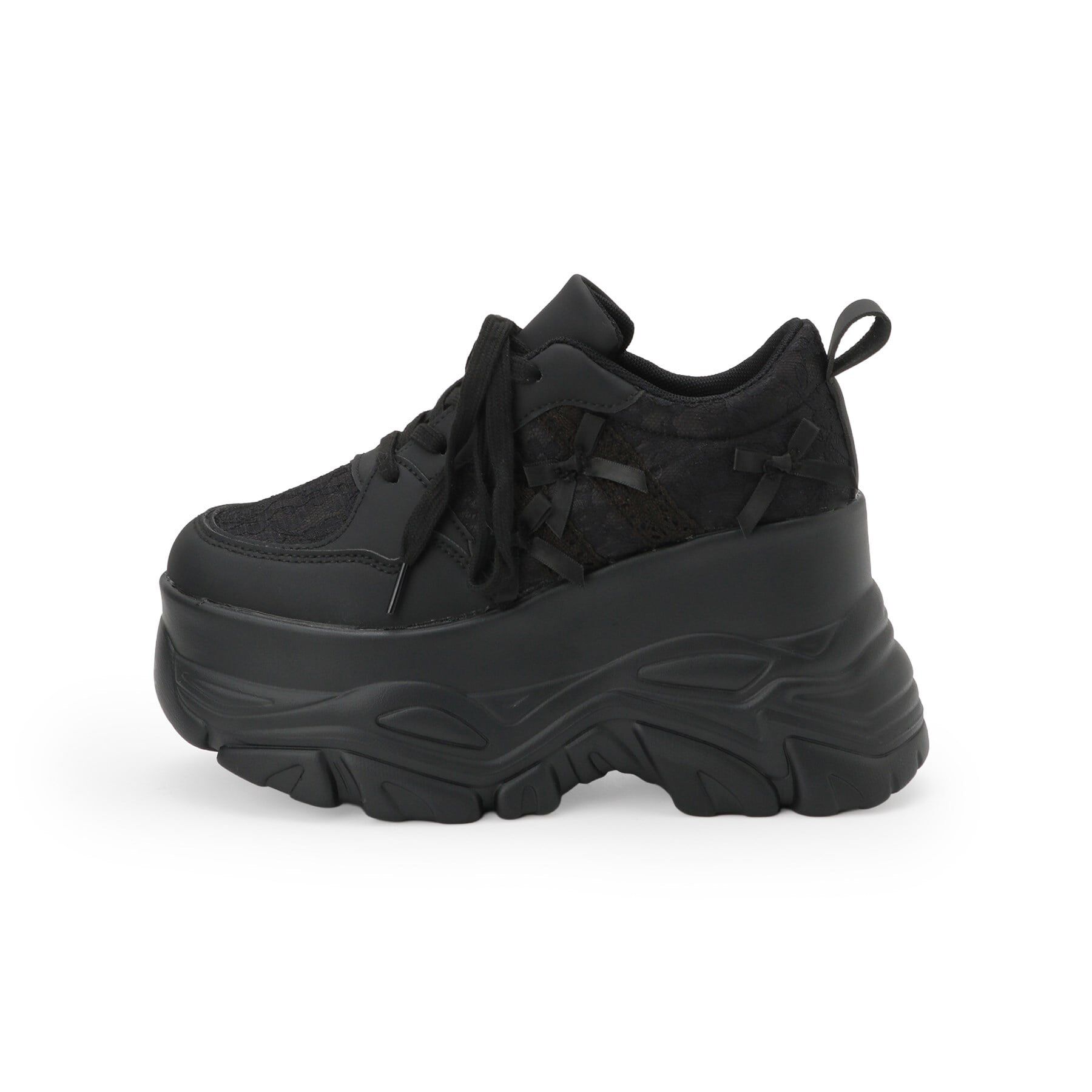 csT&P「厚底リボンスニーカー」|スニーカー|