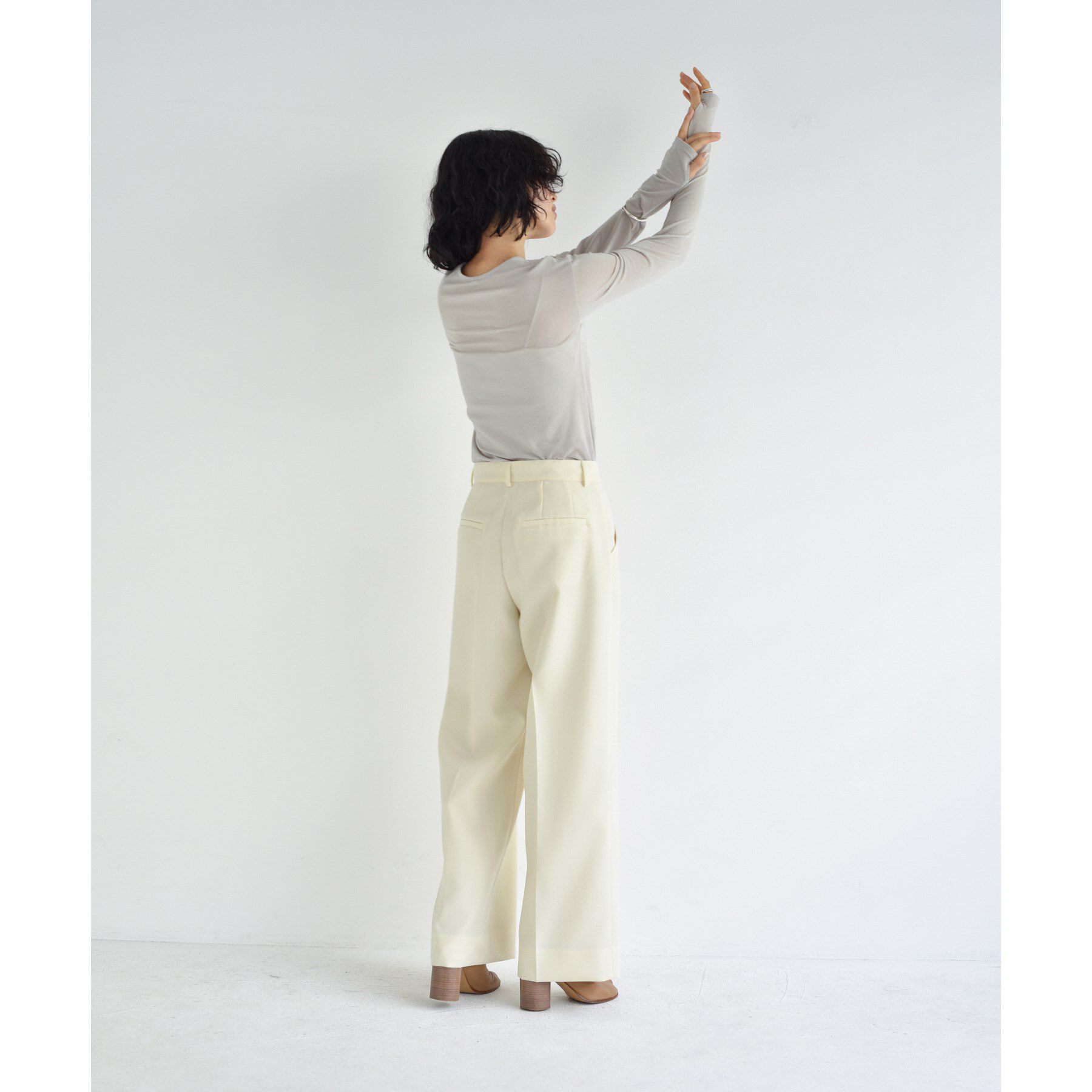 CODE A「front ribbon jersey tops」|Tシャツ・カットソー|