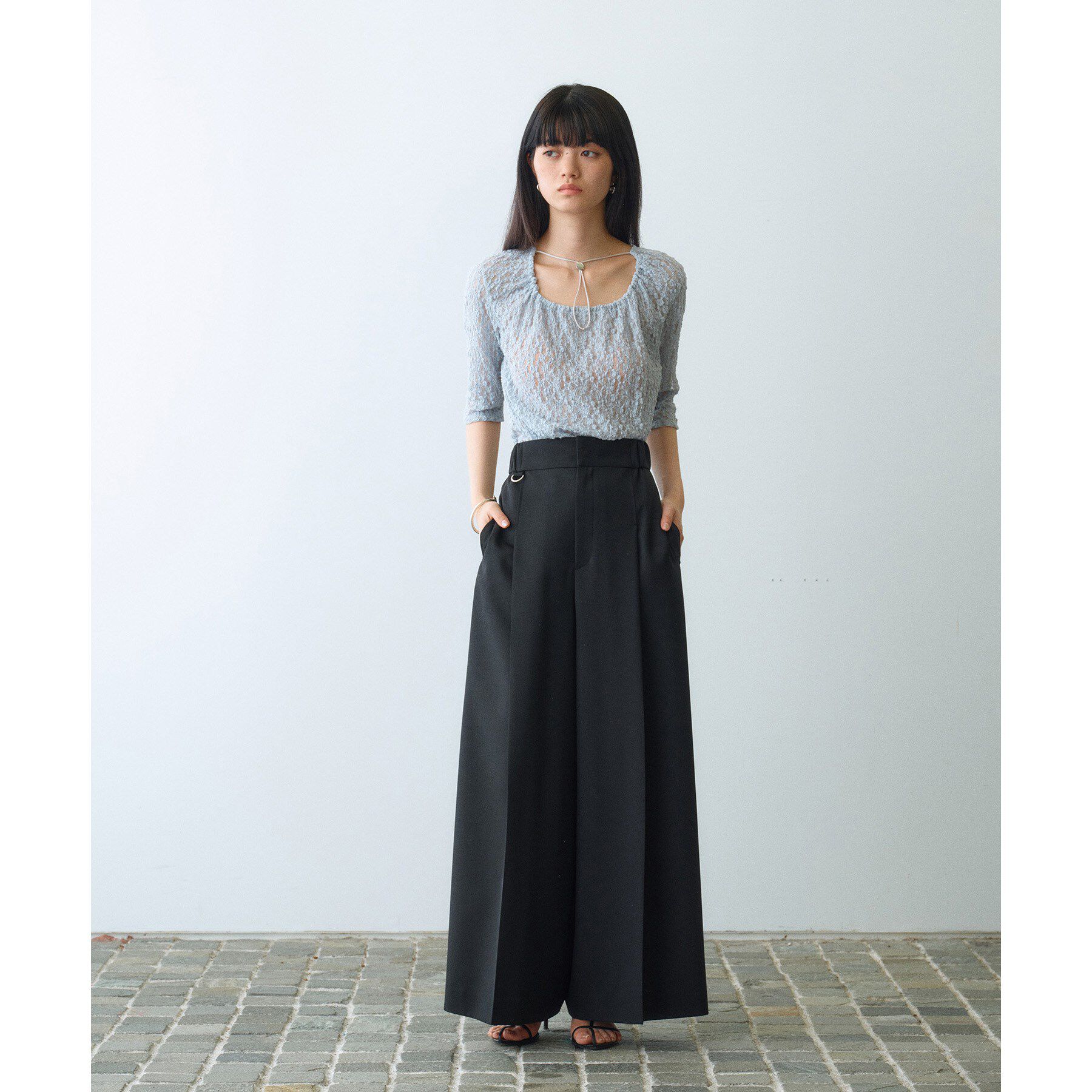 CODE A「lace layered pullover」|Tシャツ・カットソー|