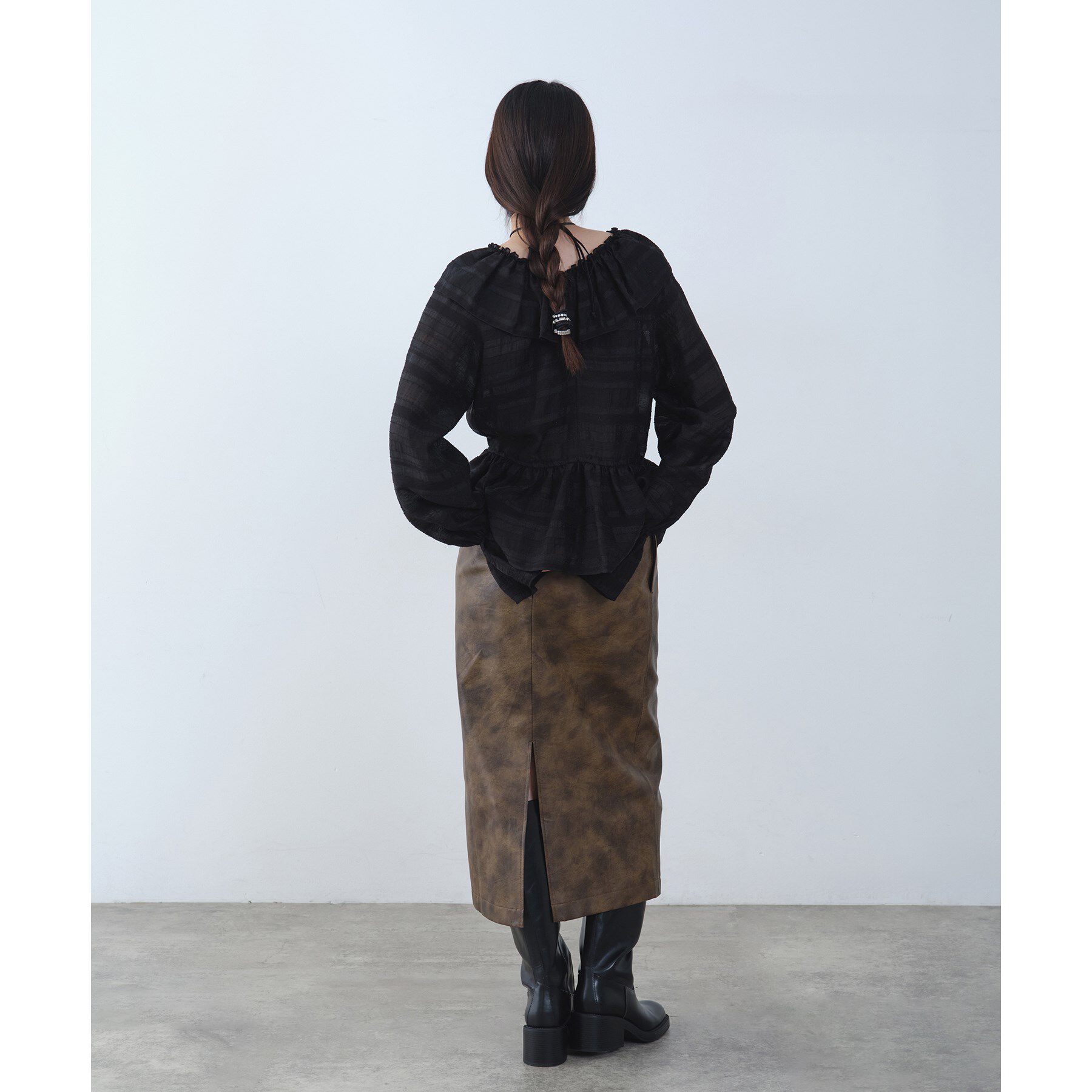 CODE A「dream ruffle lace blouse」|シャツ・ブラウス|