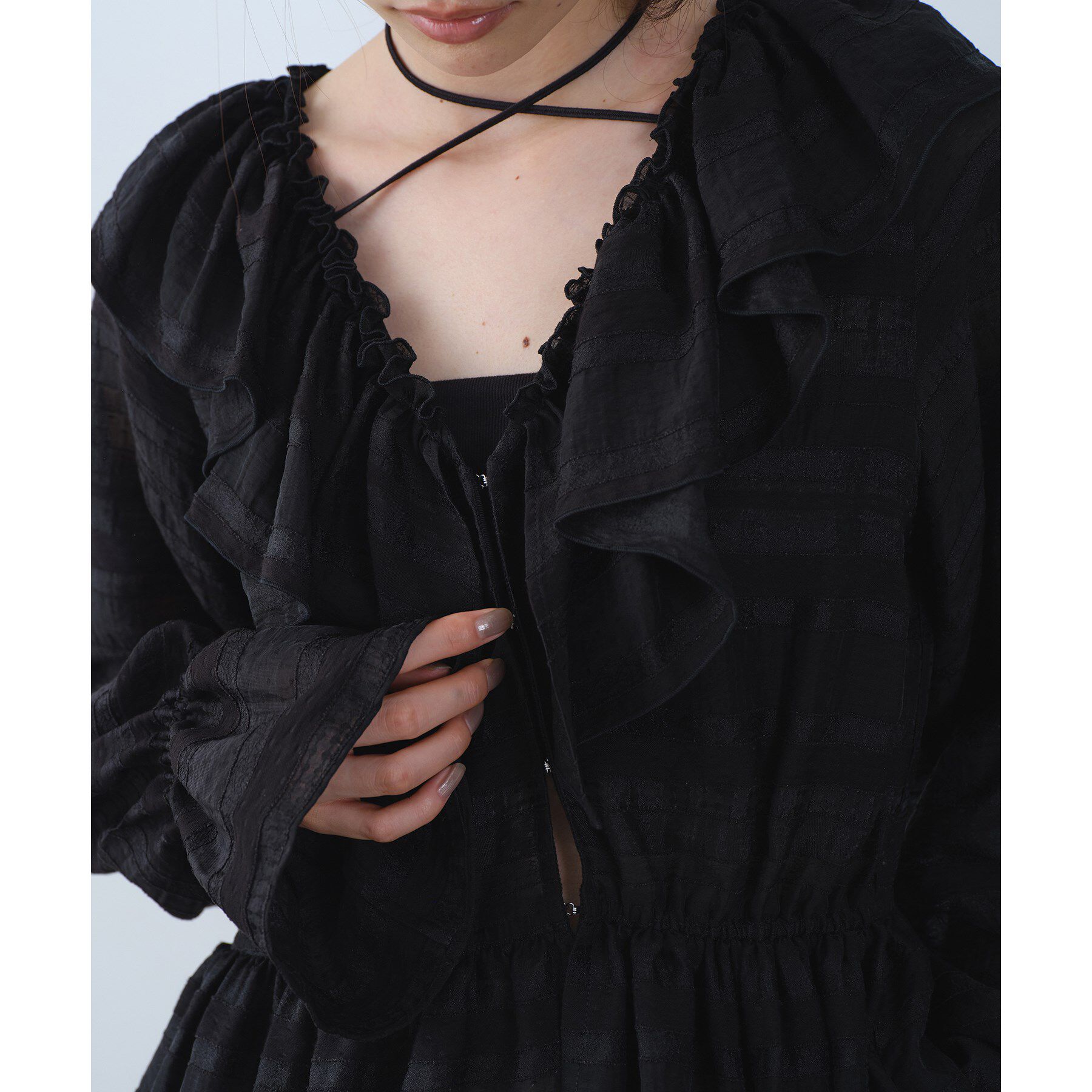 CODE A「dream ruffle lace blouse」|シャツ・ブラウス|