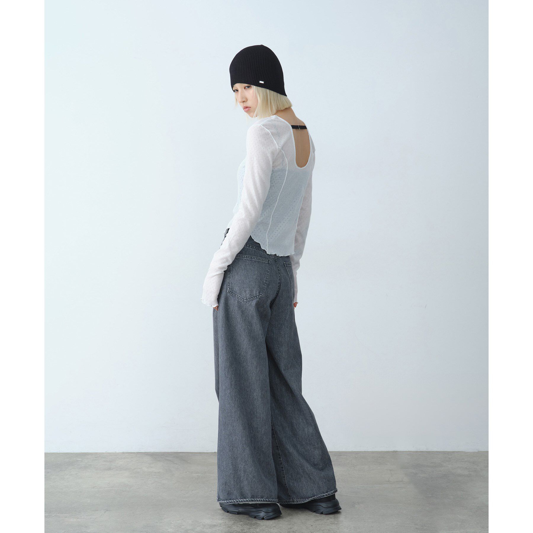 CODE A「whisper jersey top」|Tシャツ・カットソー|