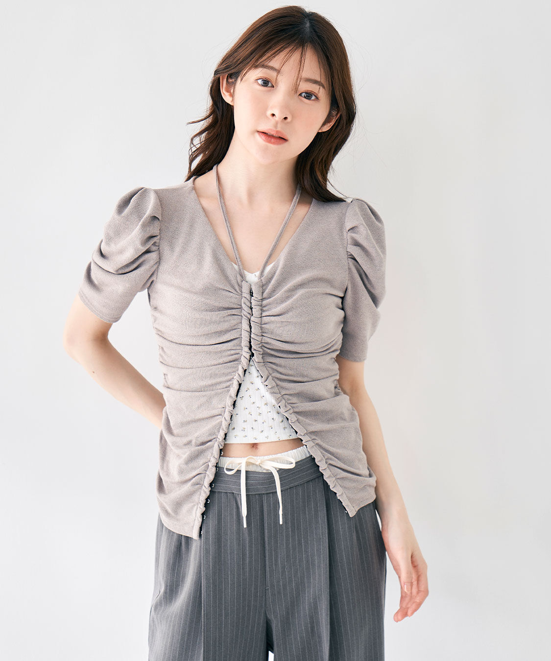 COCO DEAL「バッククロスカップ付きインナー」|インナー|