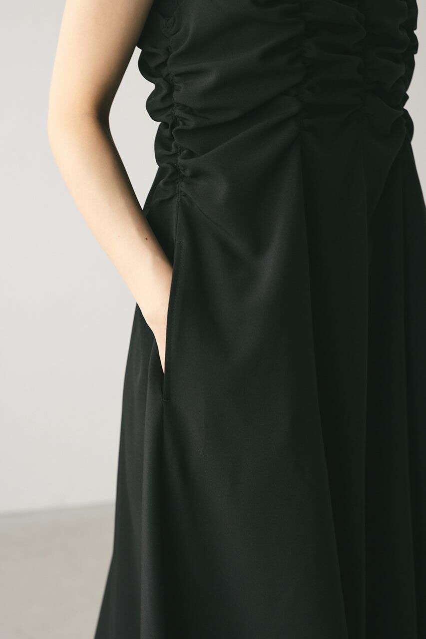 STYLEMIXER「シャーリングギャザーワンピース」|ワンピース|