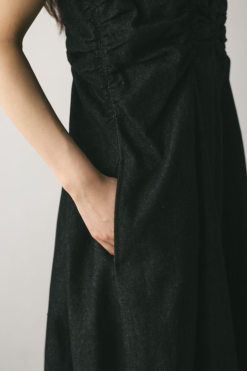 STYLEMIXER「シャーリングギャザーワンピース」|ワンピース|