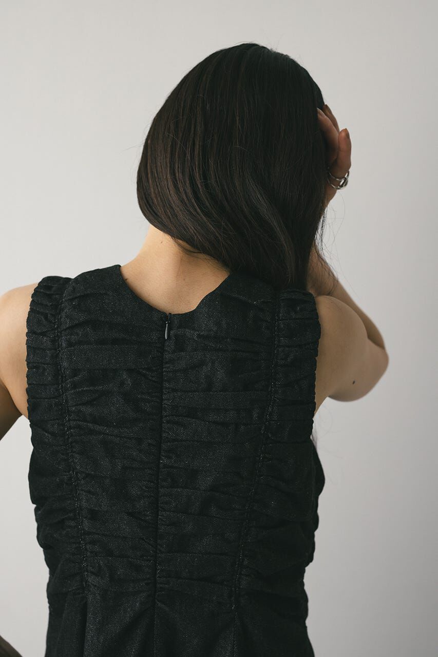 STYLEMIXER「シャーリングギャザーワンピース」|ワンピース|