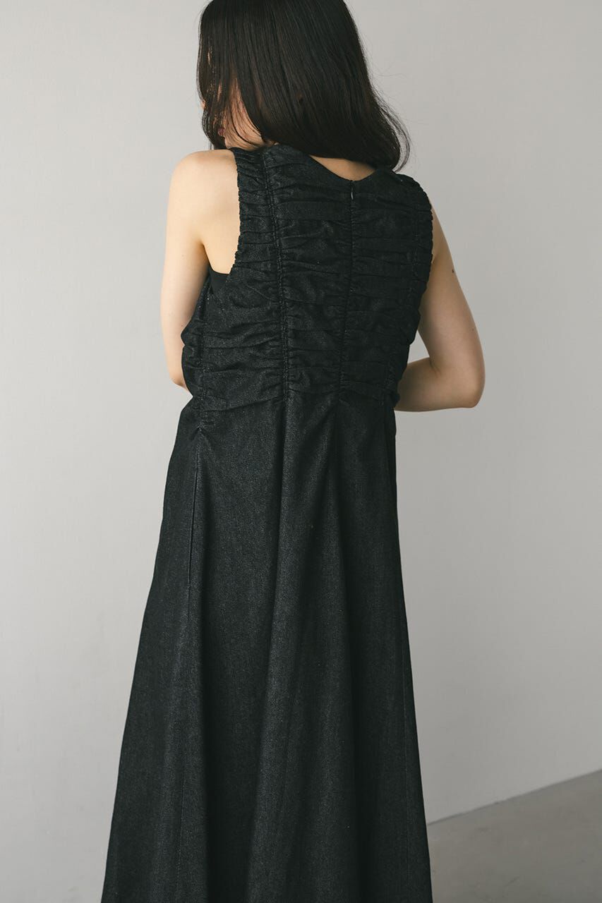 STYLEMIXER「シャーリングギャザーワンピース」|ワンピース|