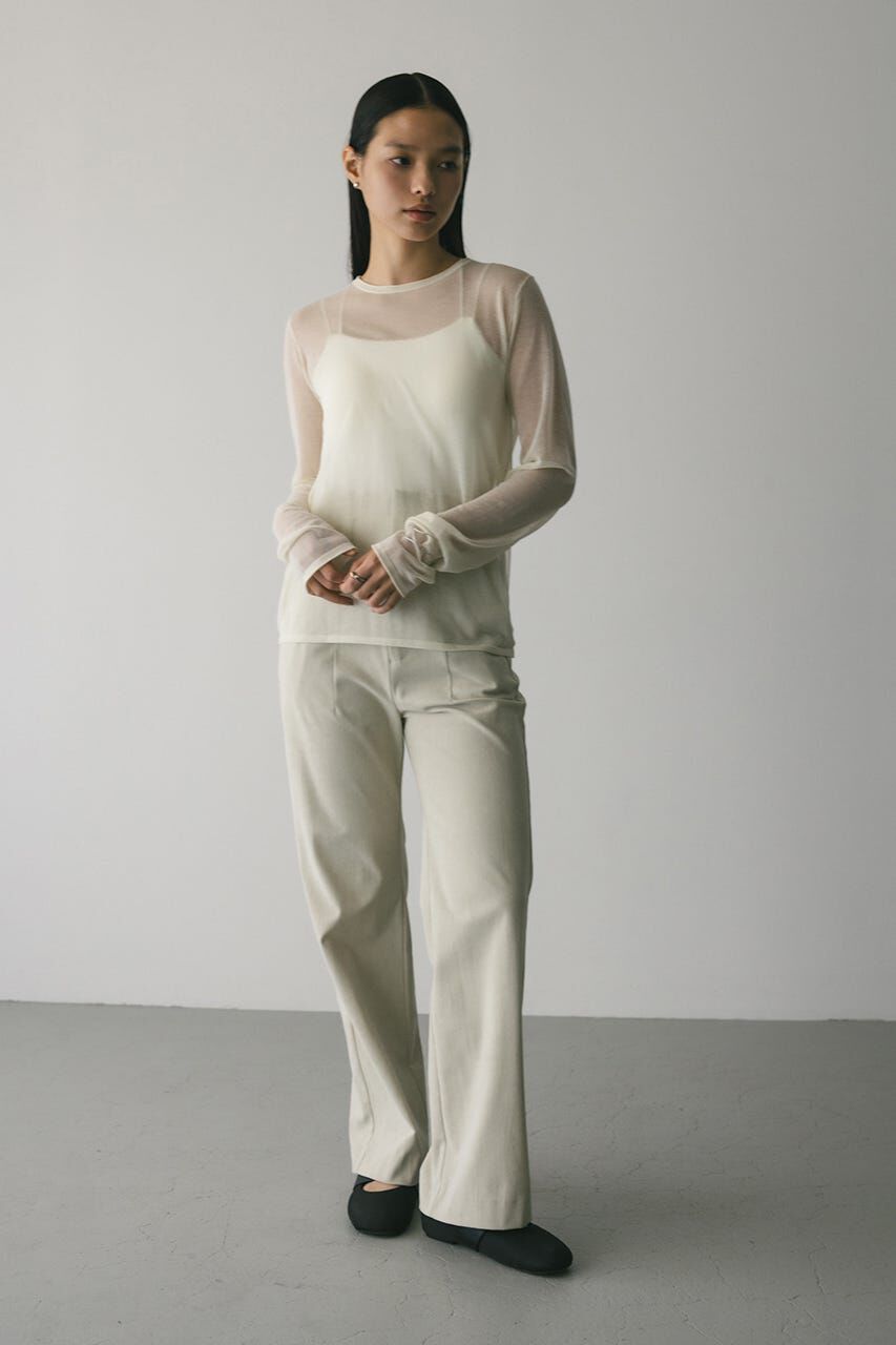 STYLEMIXER「シアースキンニットトップ」|ニット・セーター|