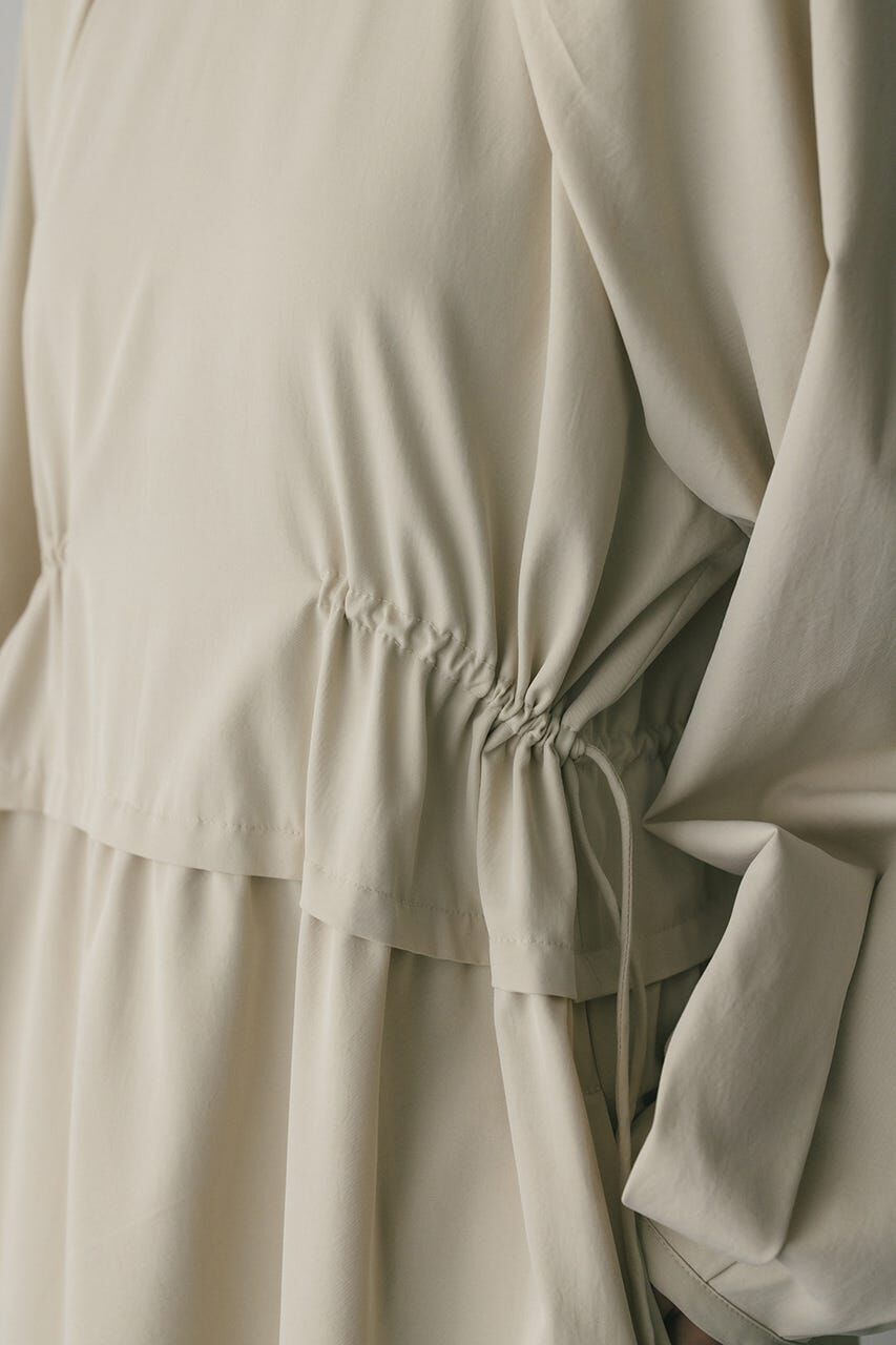 STYLEMIXER「ウエストドロストティアードワンピース」|ワンピース|