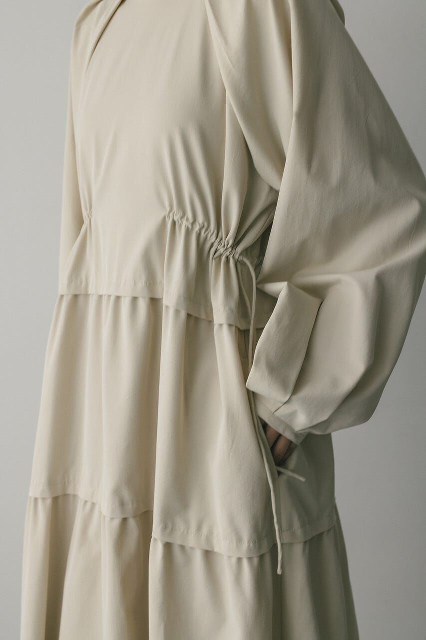 STYLEMIXER「ウエストドロストティアードワンピース」|ワンピース|