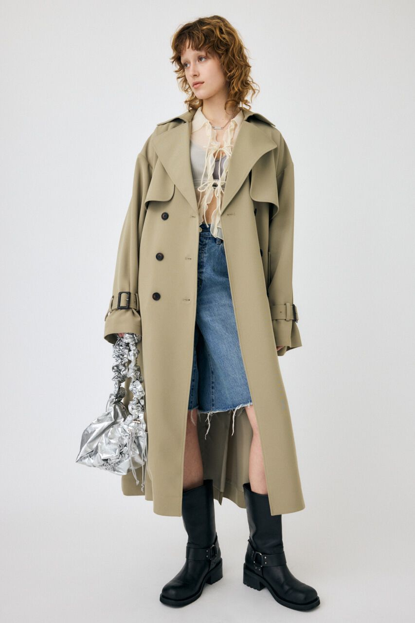 MOUSSY「LOOSE DRAPE トレンチコート」|その他|
