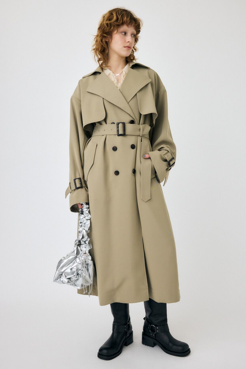 MOUSSY「LOOSE DRAPE トレンチコート」|その他|