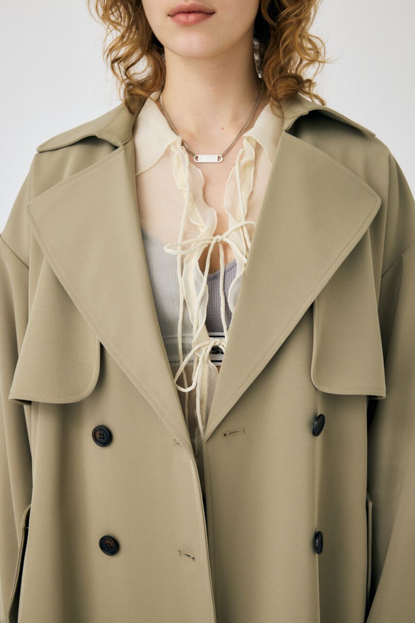 MOUSSY「LOOSE DRAPE トレンチコート」|その他|