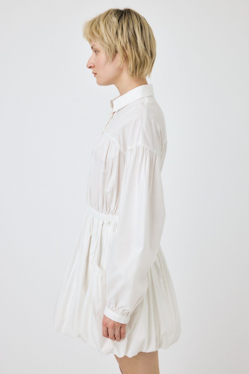 MOUSSY「BALLOON SHIRT ドレス」|ワンピース|