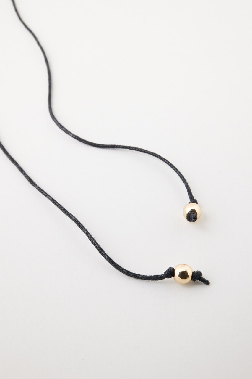 MOUSSY「PUFFED CROSS チョーカー」|ネックレス|