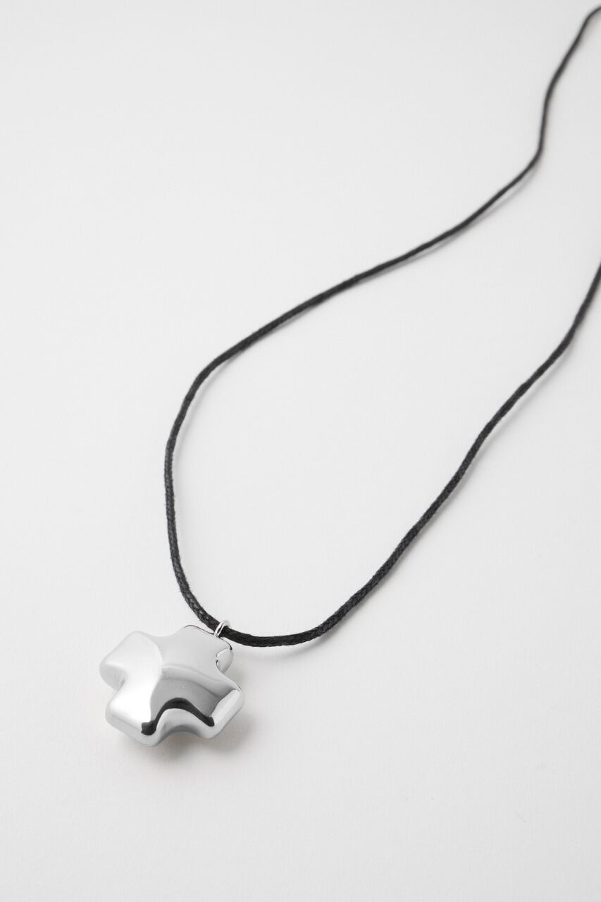 MOUSSY「PUFFED CROSS チョーカー」|ネックレス|