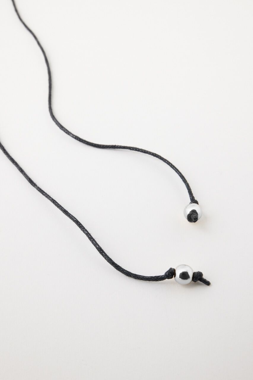 MOUSSY「PUFFED CROSS チョーカー」|ネックレス|