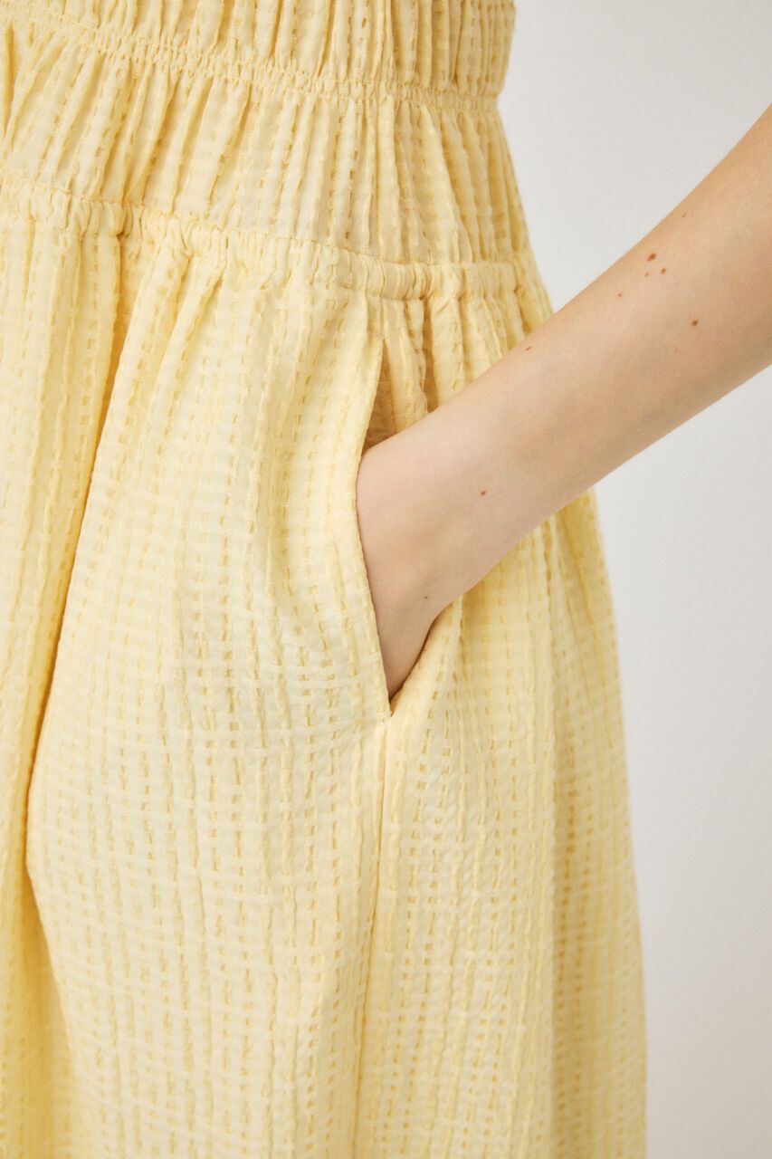 MOUSSY「SUCKER CHECK GATHER ドレス」|ワンピース|