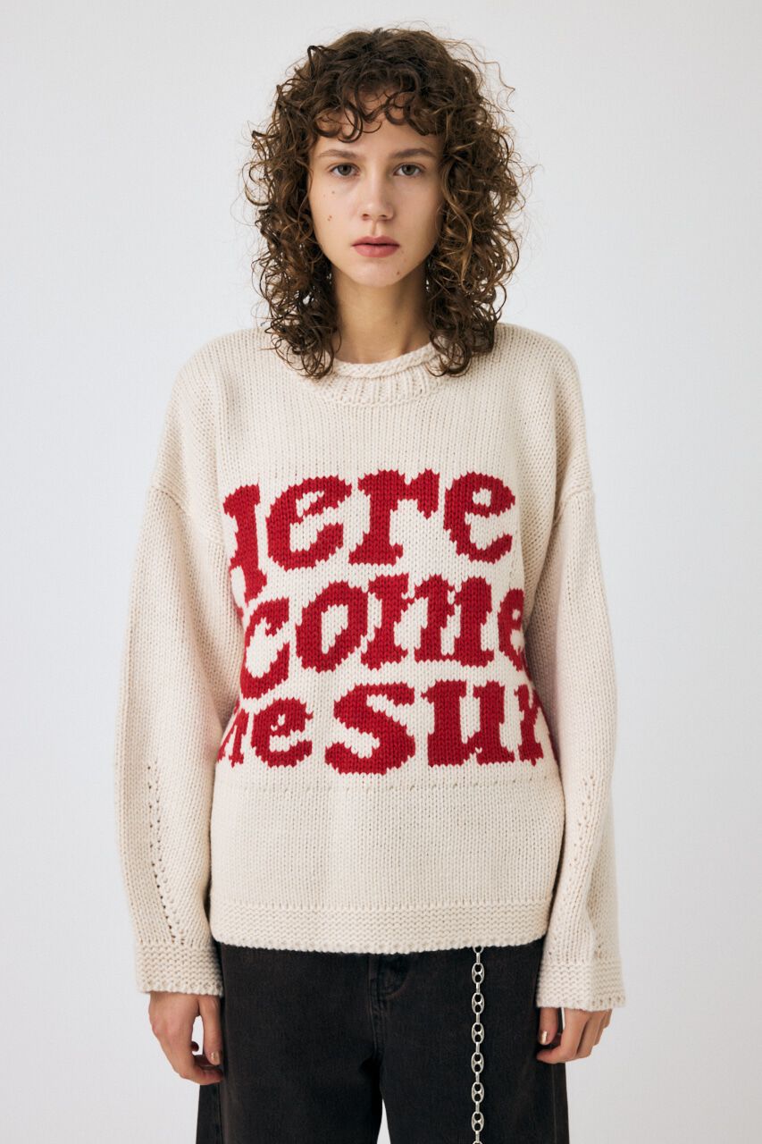 MOUSSY「LETTERED セーター」|ニット・セーター|