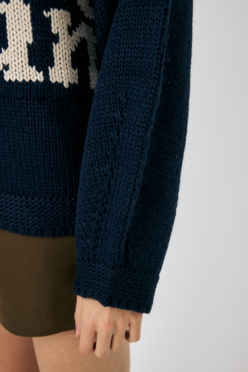 MOUSSY「LETTERED セーター」|ニット・セーター|