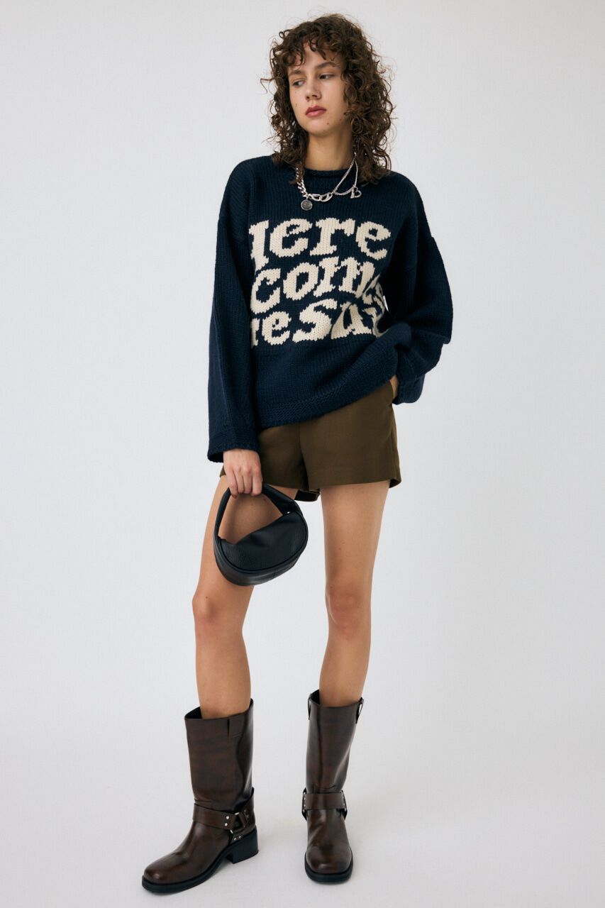 MOUSSY「LETTERED セーター」|ニット・セーター|