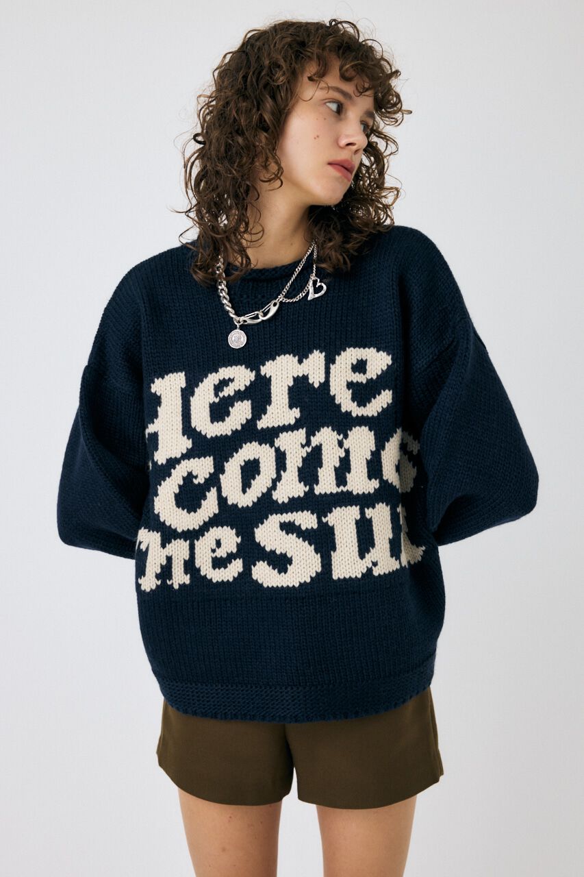 MOUSSY「LETTERED セーター」|ニット・セーター|