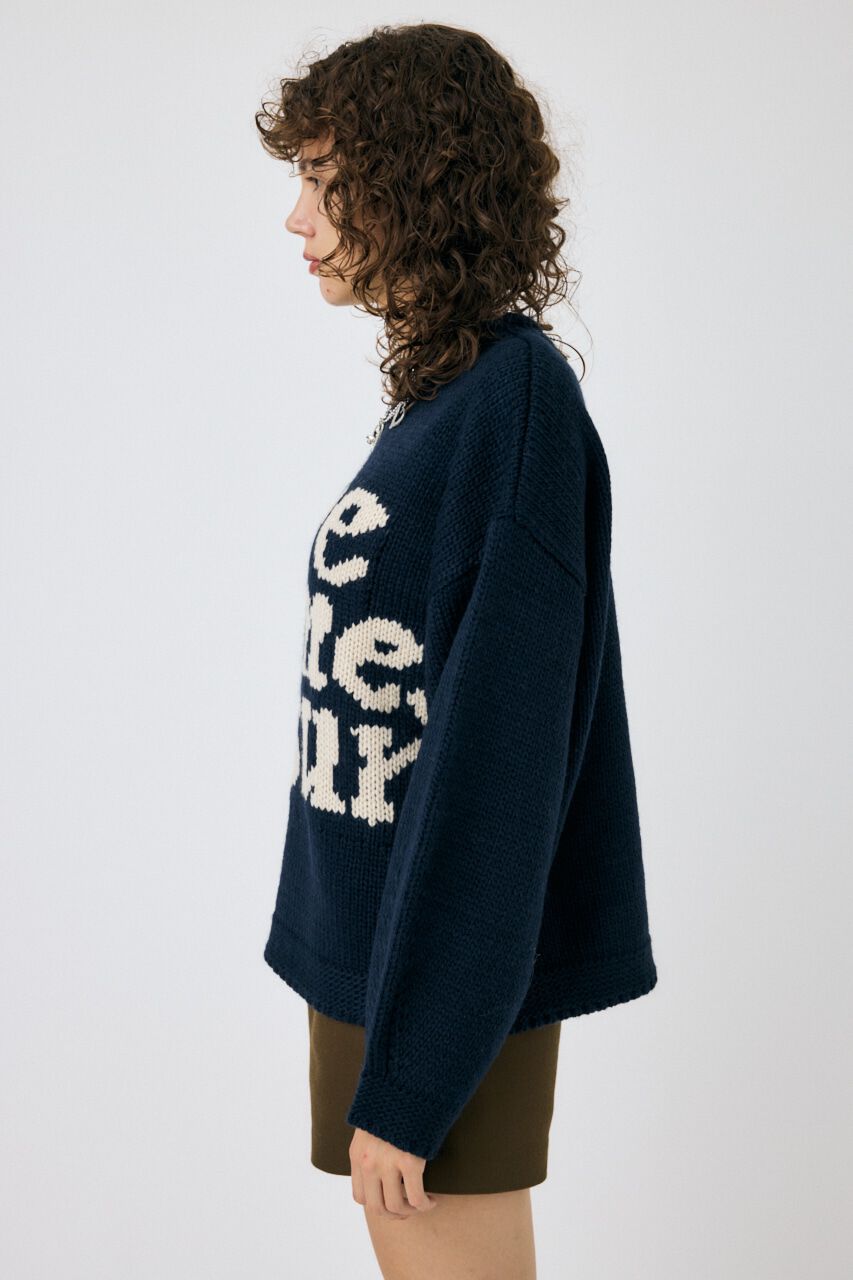 MOUSSY「LETTERED セーター」|ニット・セーター|