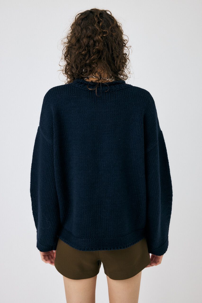 MOUSSY「LETTERED セーター」|ニット・セーター|