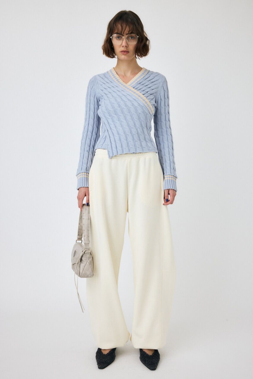 MOUSSY「CABLE LINE ニット」|ニット・セーター|