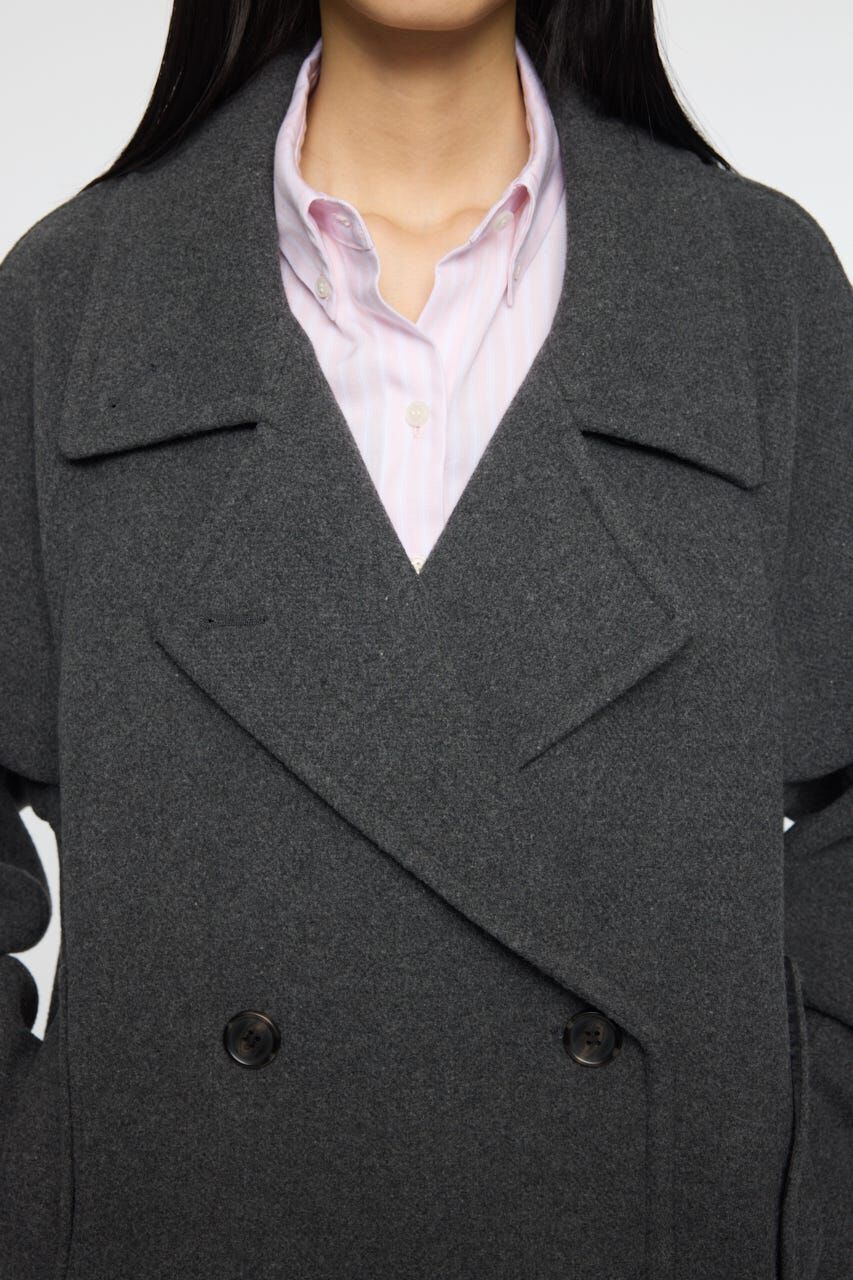 DOUBLE BREASTED MID コート（MOUSSY）｜ルミネのファッション通販