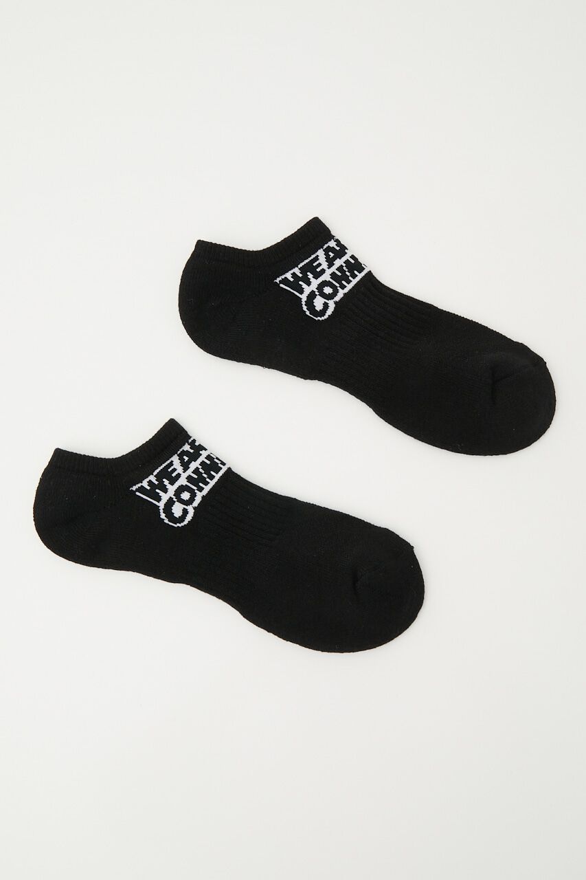 rienda「riendaロゴショートソックス」|その他|BLK