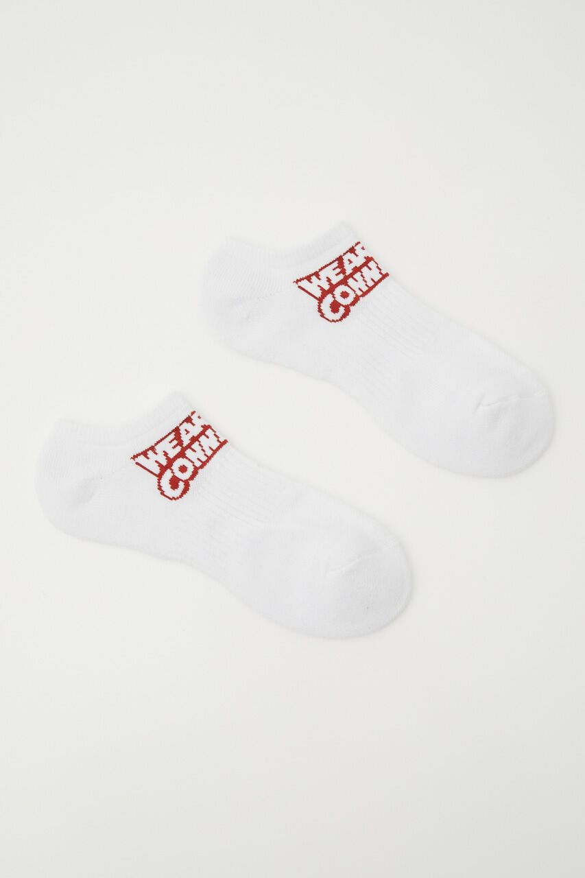 rienda「riendaロゴショートソックス」|その他|RED