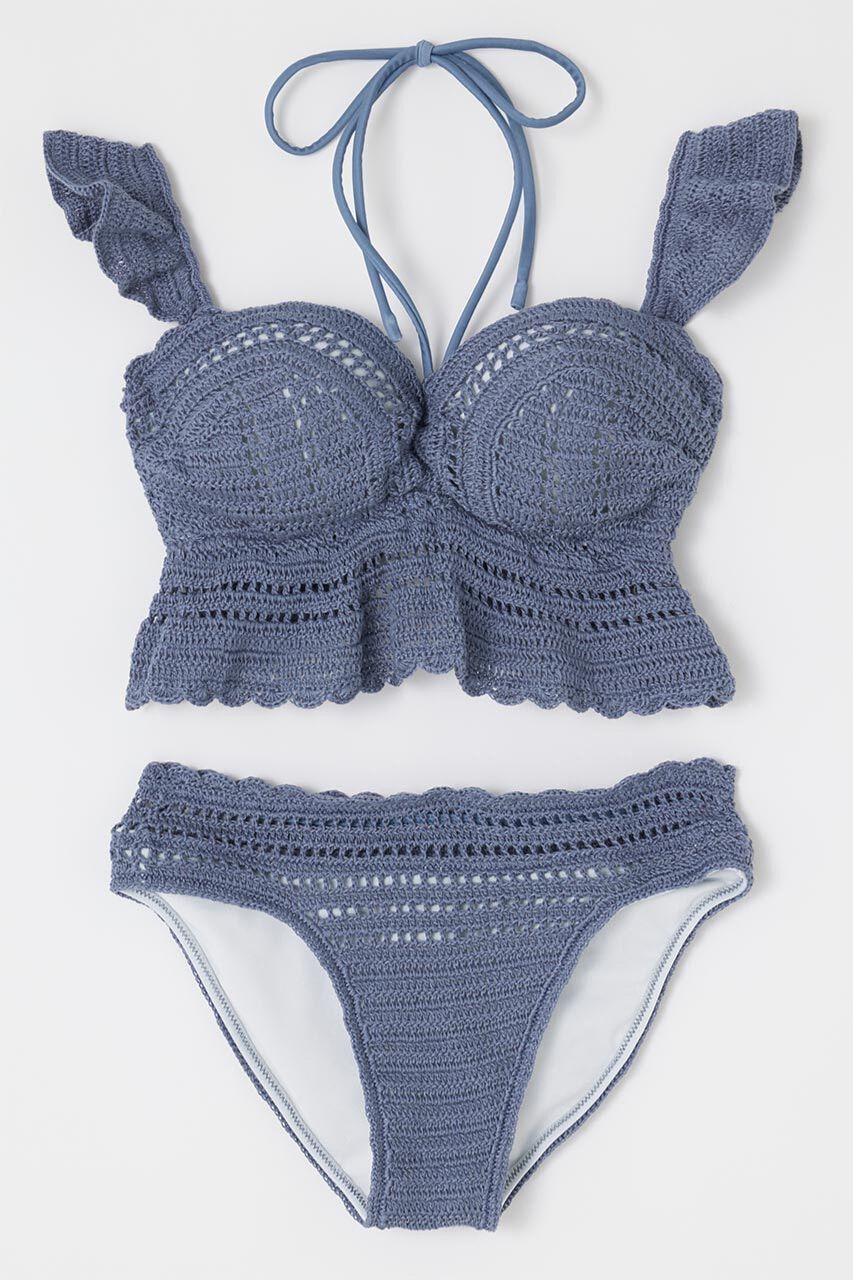 rienda「バイカラークロシェバンドゥカップ bikini」|その他|