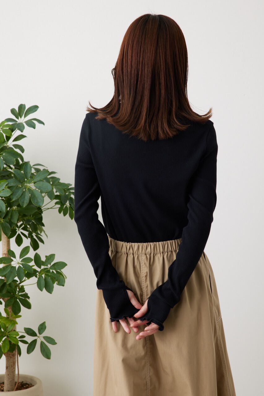 RODEO CROWNS「リブタートルトップス」|Tシャツ・カットソー|