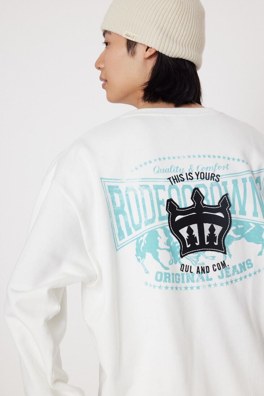 RODEO CROWNS「メンズOP LOGOスウェットトップス」|パーカー|