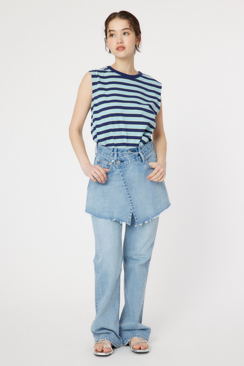 RODEO CROWNS「ラガーボーダータンクトップ」|タンクトップ|