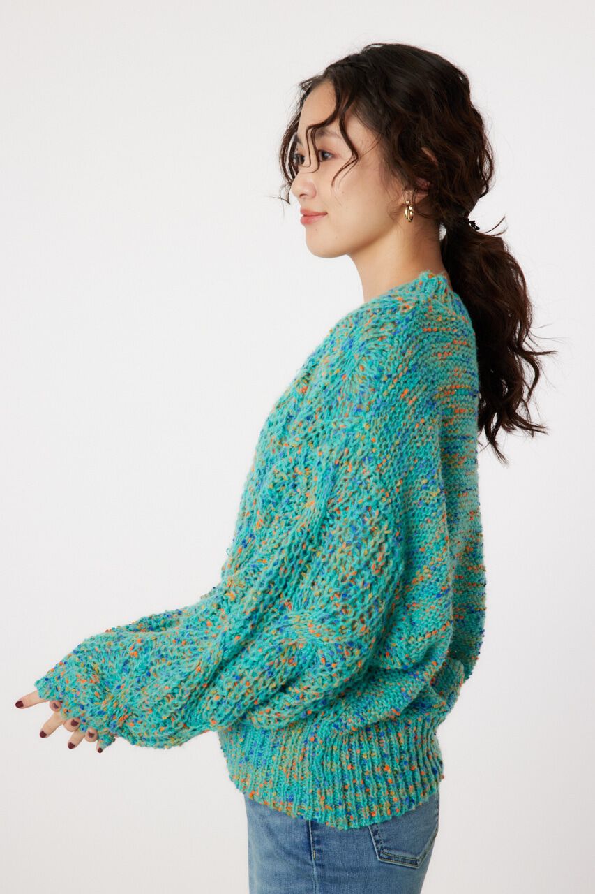 RODEO CROWNS「マルチカラーネップニット」|ニット・セーター|