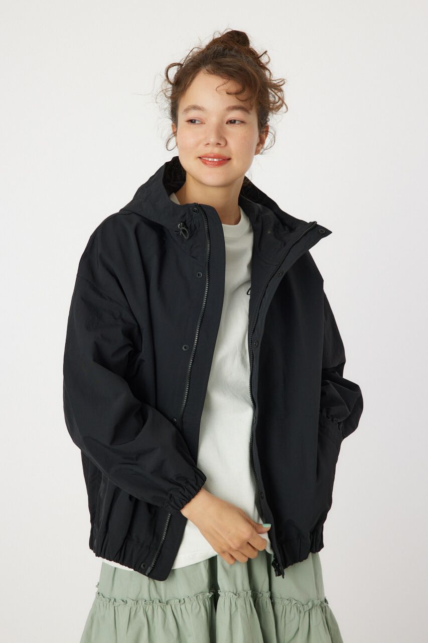RODEO CROWNS「W/Pサイドボタンバルーンマウンテンパーカー」|ブルゾン・スタジャン|BLK