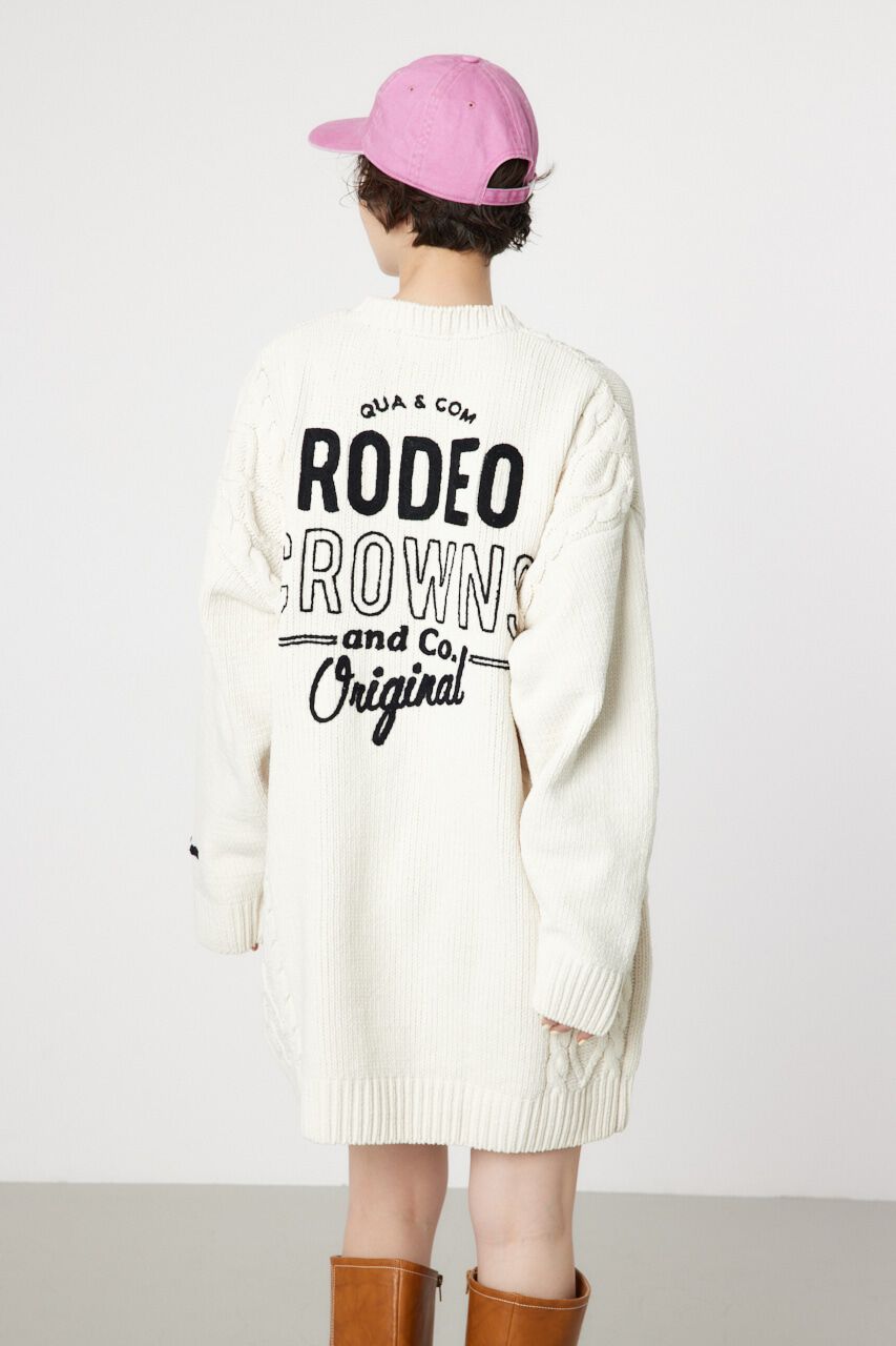 RODEO CROWNS「モールケーブルロゴニットワンピース」|ワンピース|IVOY3
