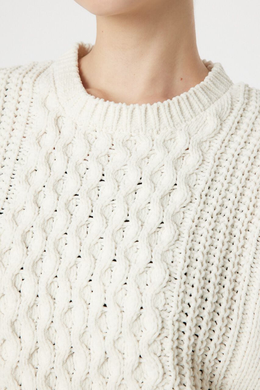 RODEO CROWNS「モールケーブルロゴニットワンピース」|ワンピース|